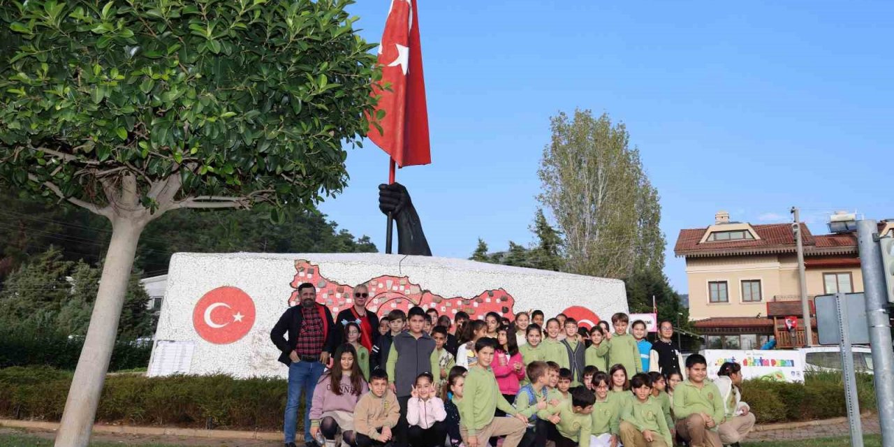 Marmaris’te öğrenciler önce öğrendi, sonra uyguladı