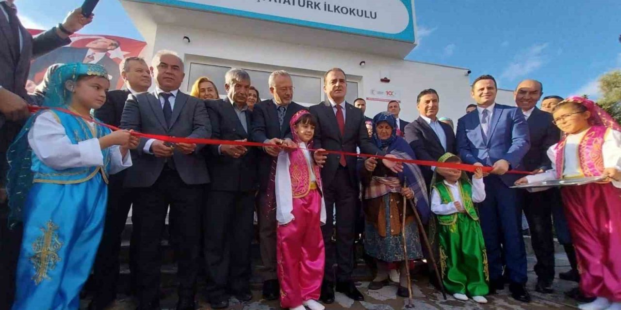 Bodrum’da Çömlekçi Atatürk İlkokulu açıldı