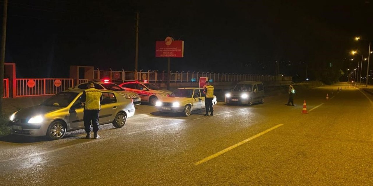 Jandarmanın alkol denetiminde 6 sürücünün ehliyeti geri alındı