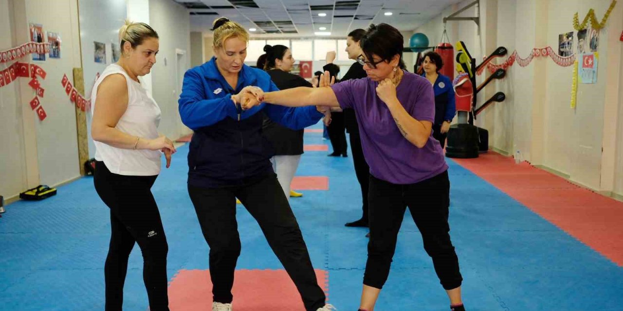 Seferihisarlı kadınlara savunma sanatı kursu