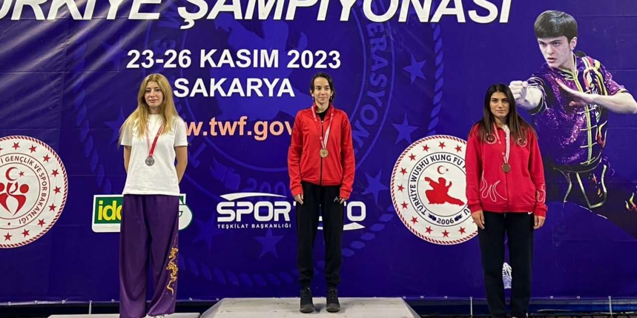 Yunusemreli Wushucu Afra Betül Çetinkaya Avrupa Şampiyonası vizesini aldı