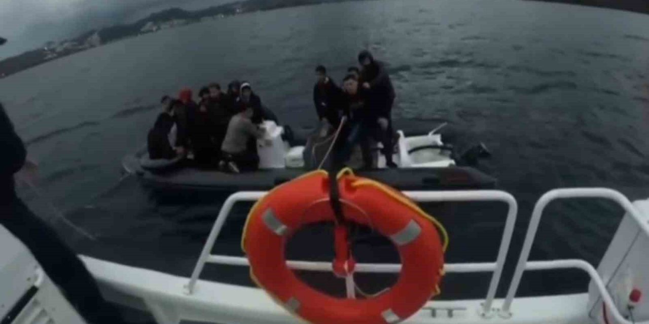 Bodrum’da düzensiz göçmen operasyonu