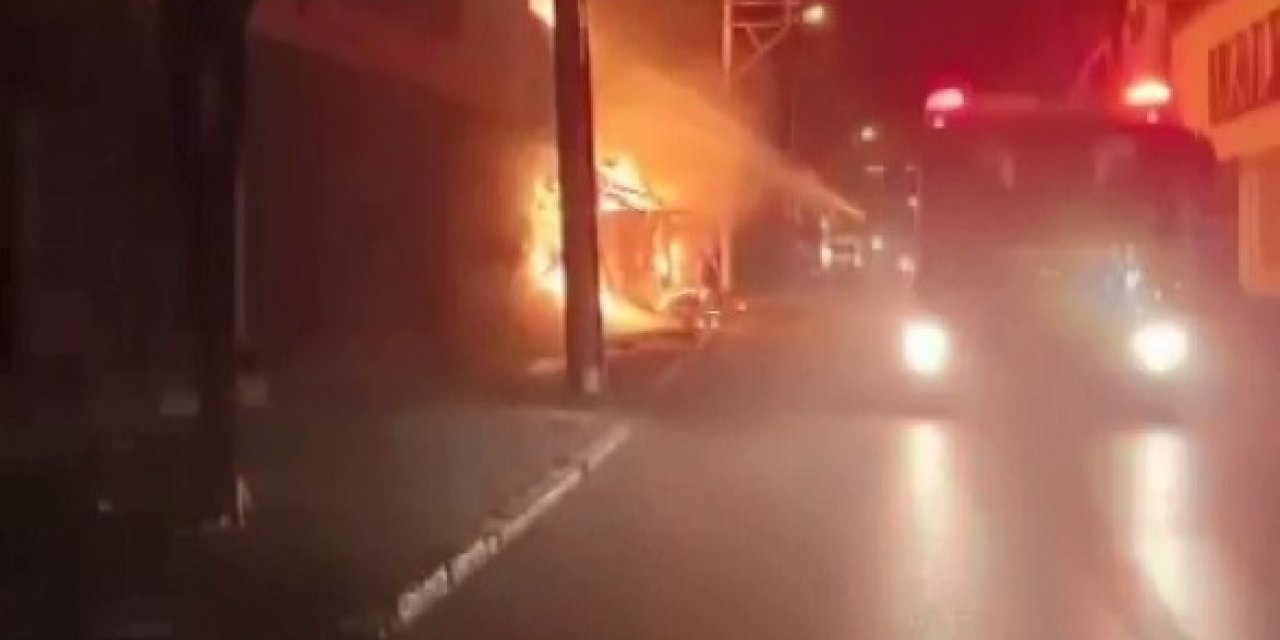 İzmir’de sabaha karşı korkutan yangın