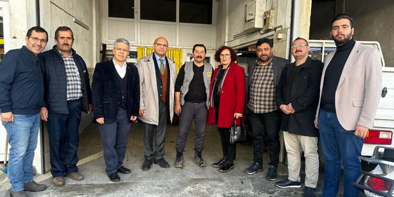 Milas Belediye Başkan aday adayı Dr. Mehmet Günlük, saha çalışmalarıa yoğunlaştı