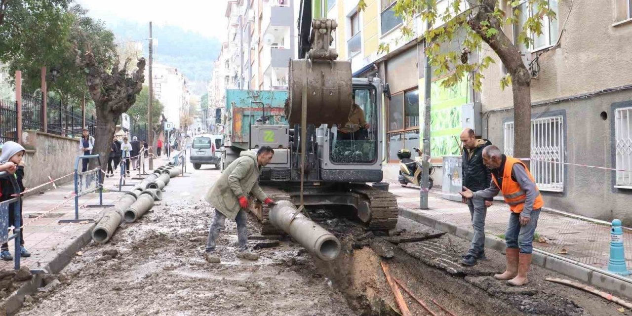 MASKİ’nin 24 milyonluk altyapı yatırımı 4 ilçede devam ediyor