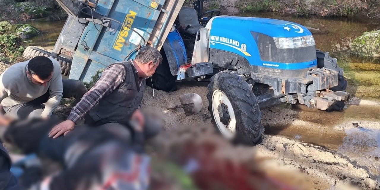 Koçarlı’da traktör kazası: 1 ölü