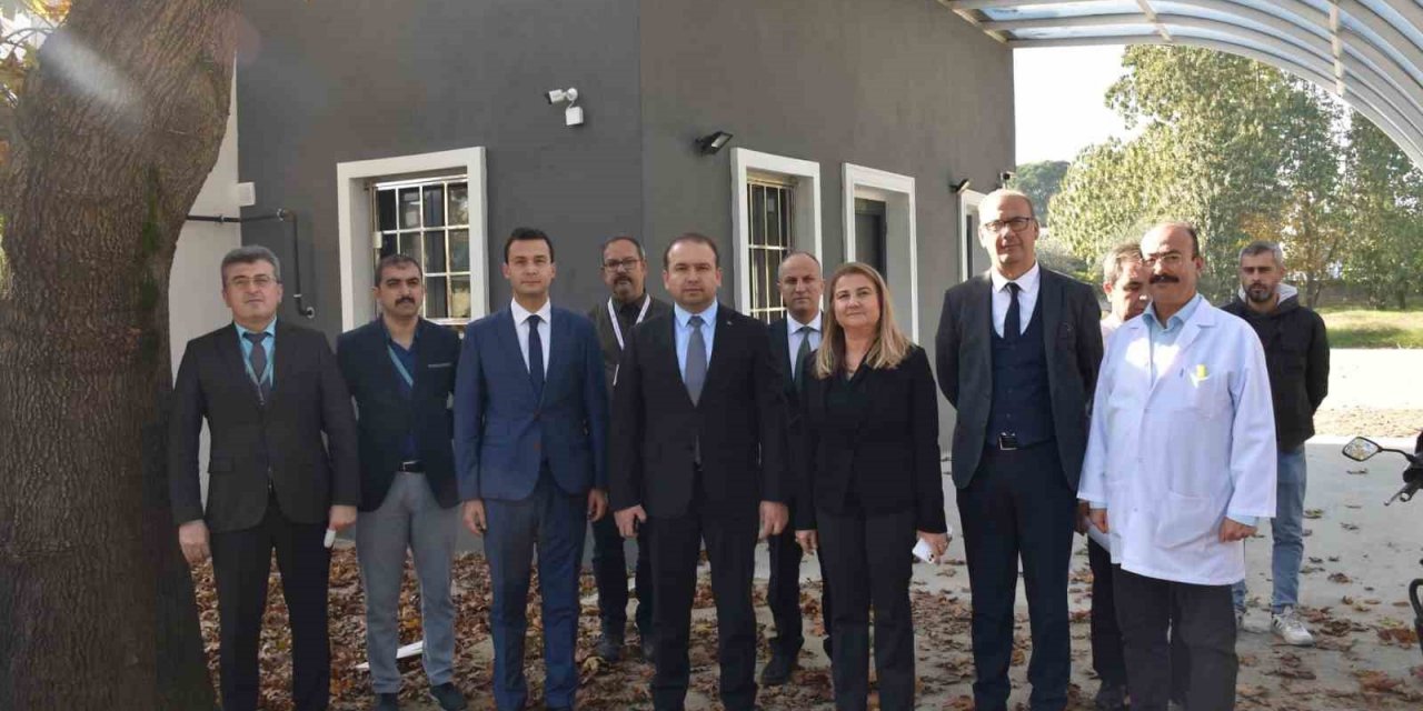 Aydın İl Sağlık Müdürü Şenkul Nazilli’deki sağlık yatırımını yerinde inceledi