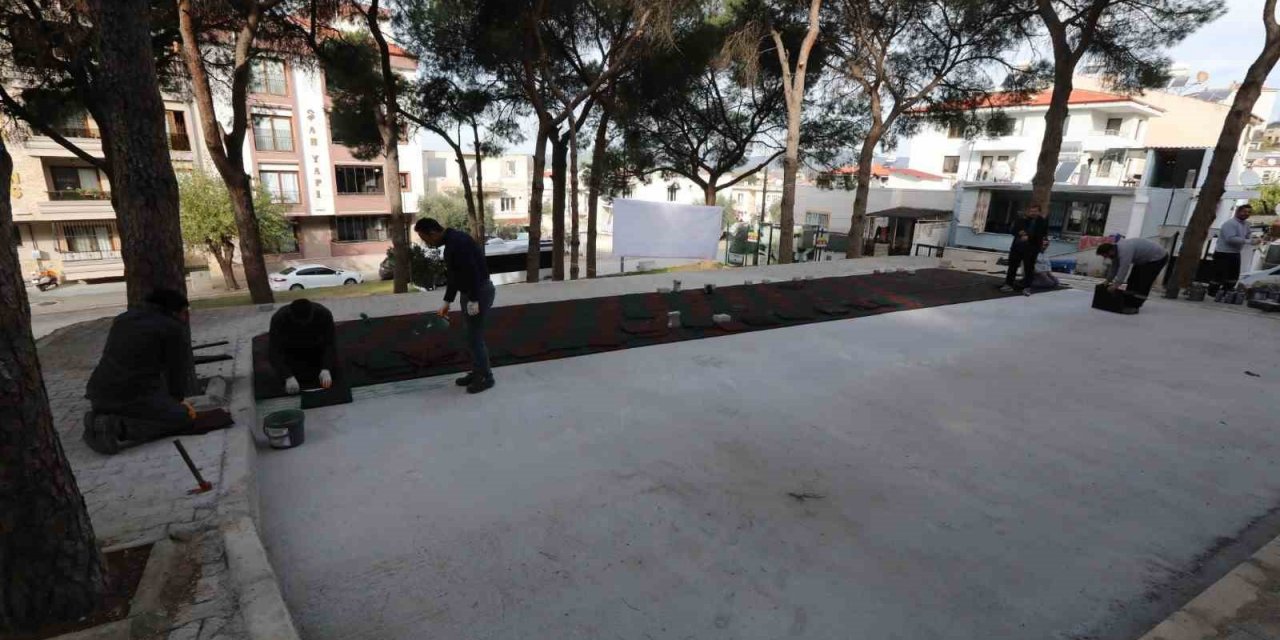 Selçuk’taki Çamlık Parkı yenileniyor