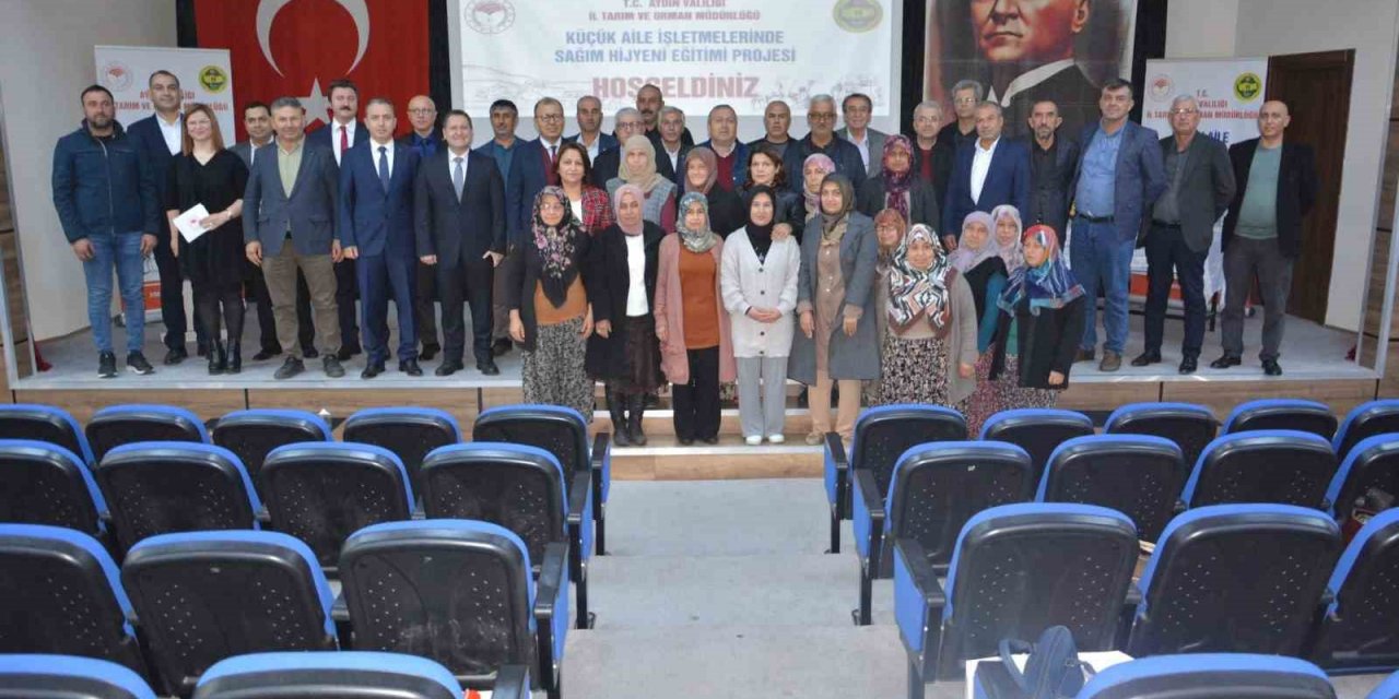 Yenipazarlı üreticilere “sağım hijyeni” eğitimi verildi