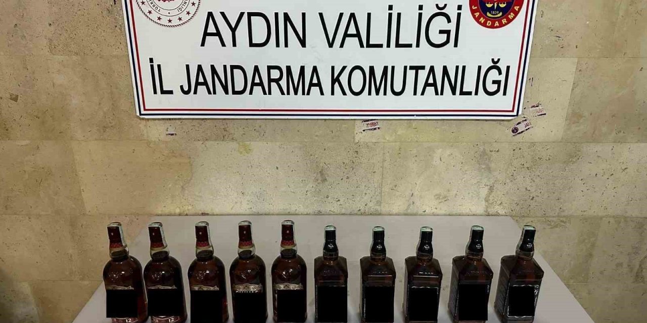Şüpheli araçtan bandrolsüz alkol ele geçirildi