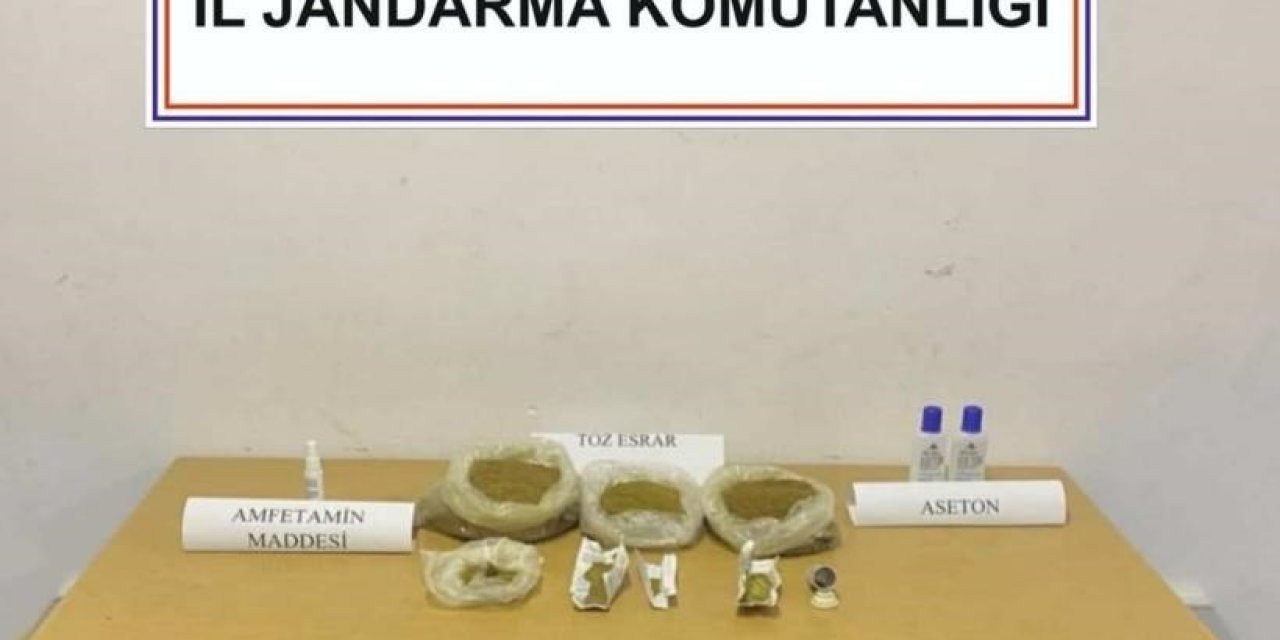 Uyuşturucu baskınında 1 gözaltı
