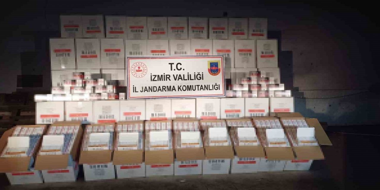 İzmir’de jandarmadan kaçakçılık baskınları: 6 gözaltı