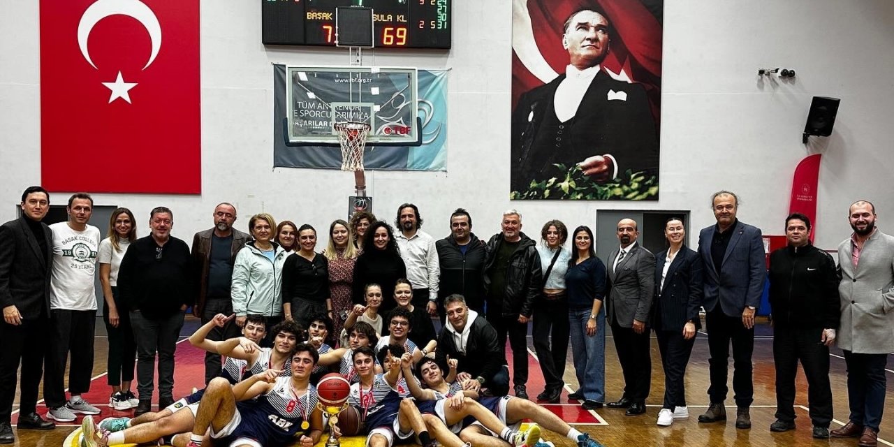 Özel Başak Koleji Anadolu Lisesi, basketbolda şampiyon oldu