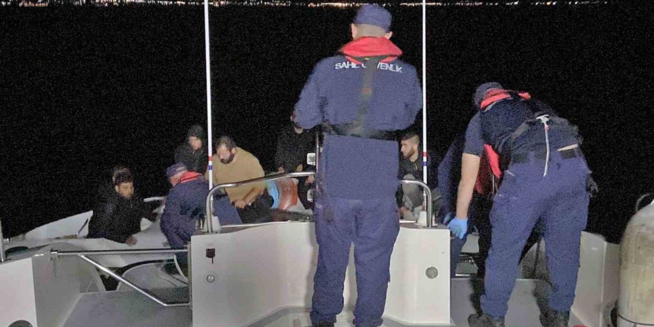 Datça’da 20 düzensiz göçmen yakalandı