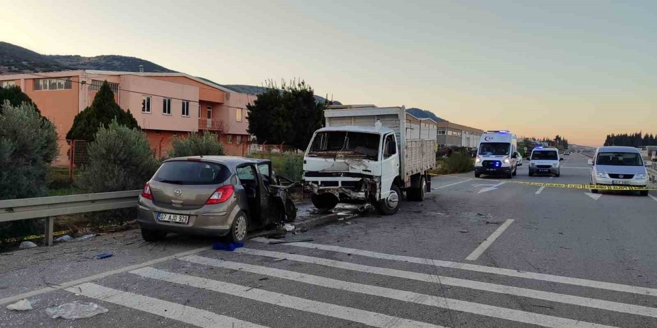 Manisa’da kaza: 1 ölü 3 yaralı