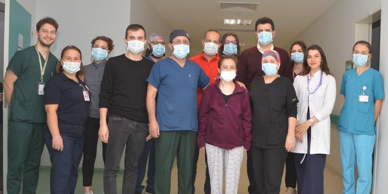 Muğla’da 34 yaşındaki böbrek nakli yapılan kadın sağlığına kavuştu