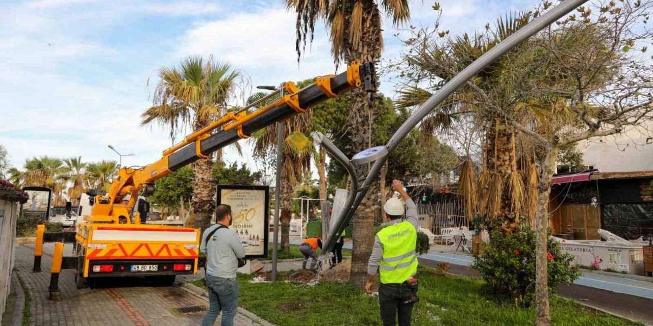 Belediyeden aydınlatma çalışmaları
