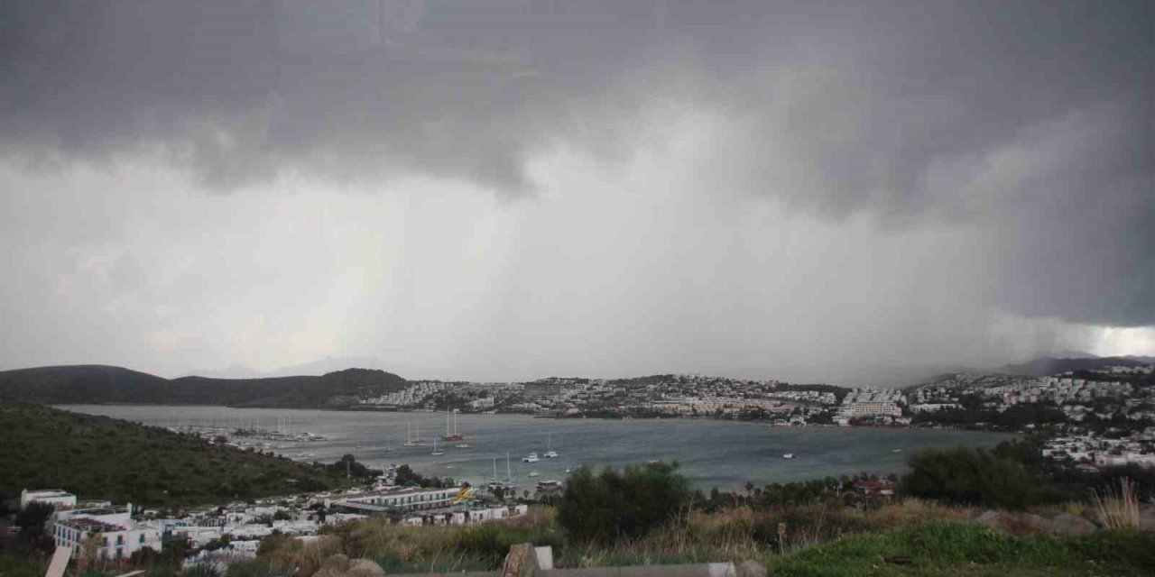 Bodrum için fırtına ve yağış uyarısı