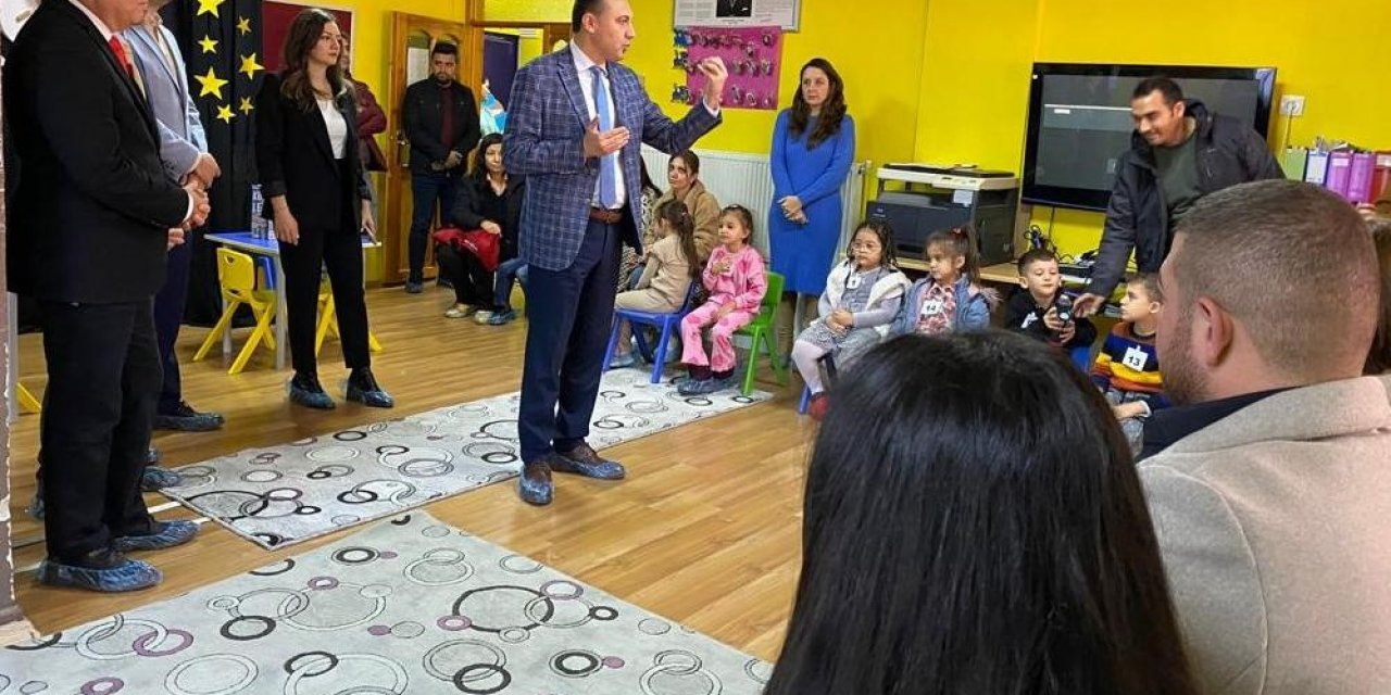 Alaşehirli miniklerin yarışı büyükleri heyecanlandırdı