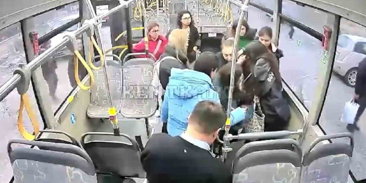 Otobüste rahatsızlanan hamile kadını şoför hastaneye yetiştirdi