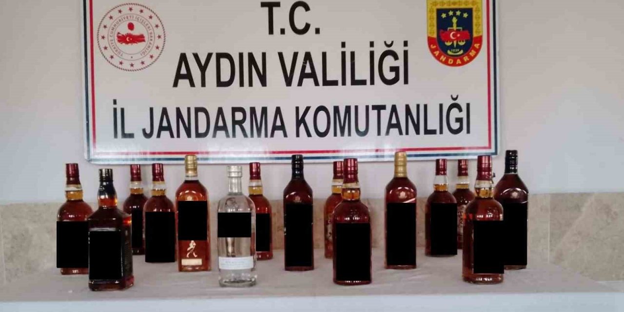 Tren ile getirdiği içkileri satmak isteyen kişi yakalandı