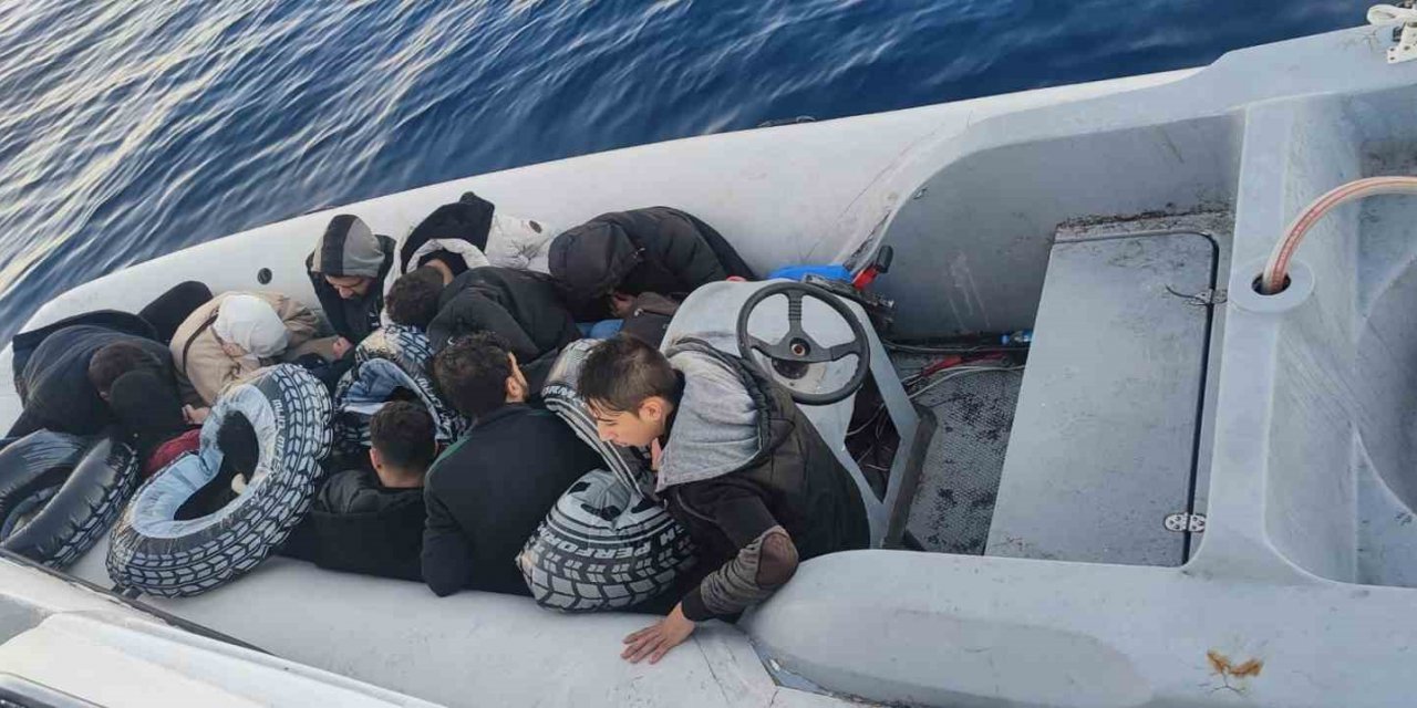 Bodrum’da 89 düzensiz göçmen yakalandı: 1 gözaltı