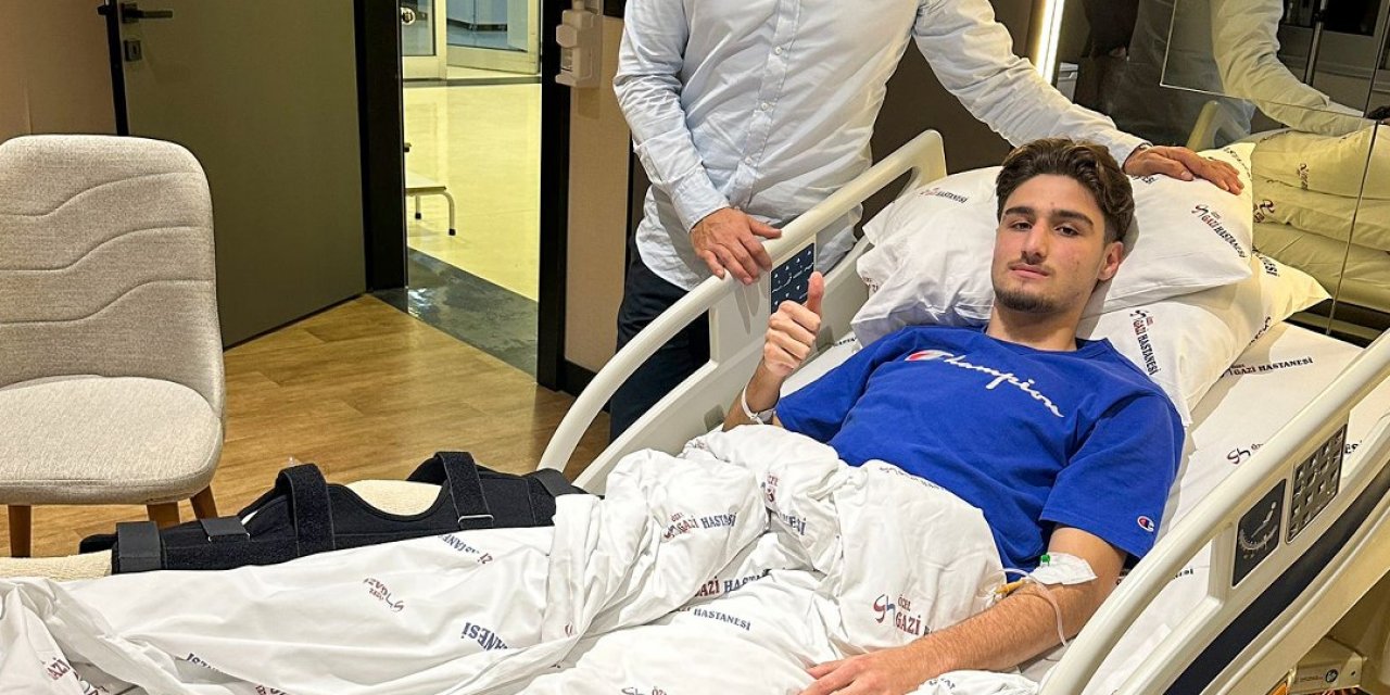 Altınordu’nun genç yıldızı ameliyat oldu