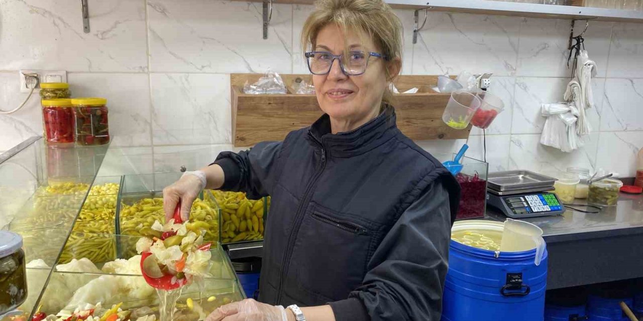 Doğal antibiyotik turşuya Aydınlılar rağbet gösteriyor