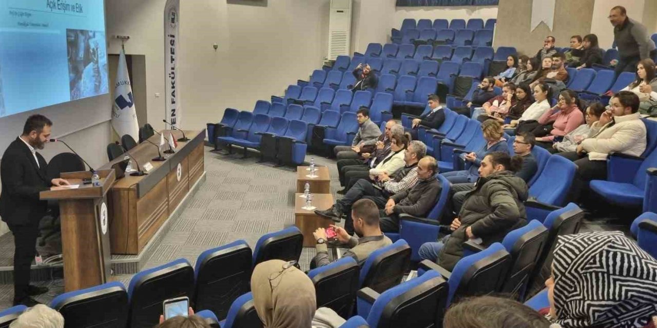 PAÜ’de ‘Bilimsel dergilerde açık erişim ve etik’ konusu anlatıldı