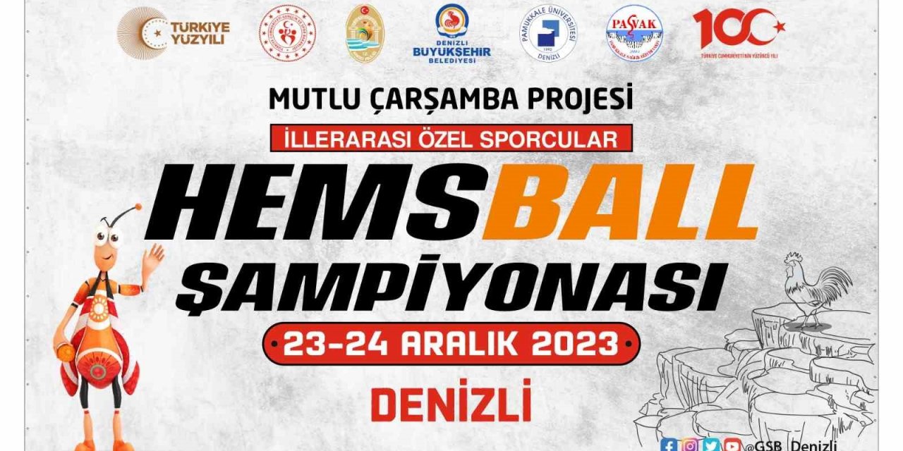 Denizli Hemsball Şampiyonasına ev sahipliği yapacak