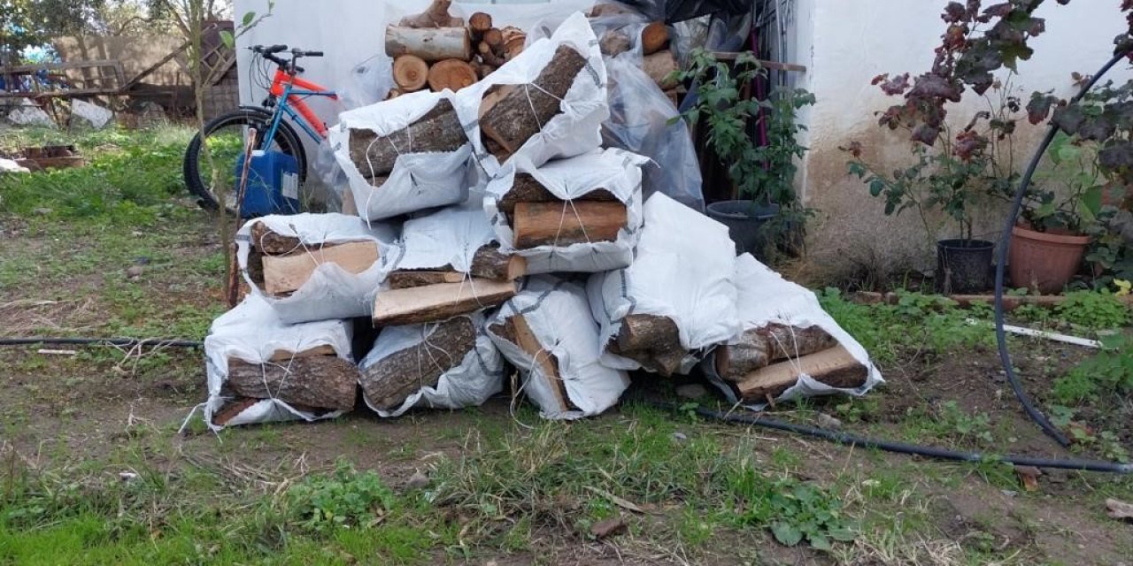 Belediyeden vatandaşlara yakacak desteği