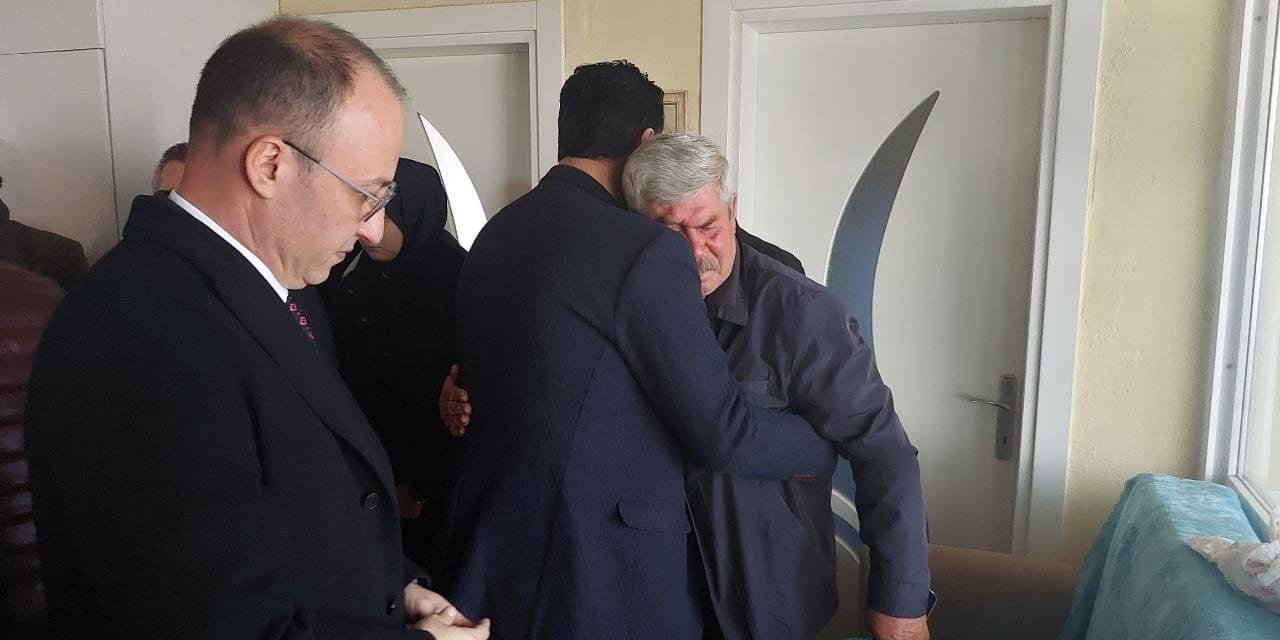 AK Parti teşkilatı şehit ailesinin acısını paylaştı