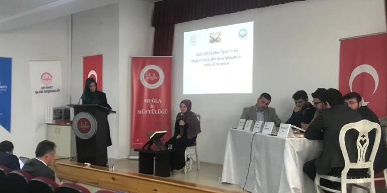 Köyceğizli öğrenci, hafızlık yarışmasında il üçüncüsü oldu