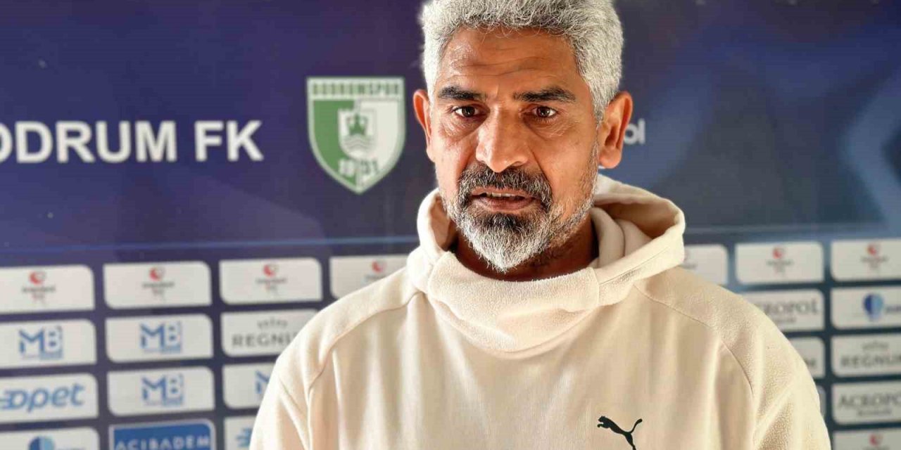 Bodrum FK Teknik Direktörü İsmet Taşdemir: “Play-off potası içerisinde olduğum için mutluyum”