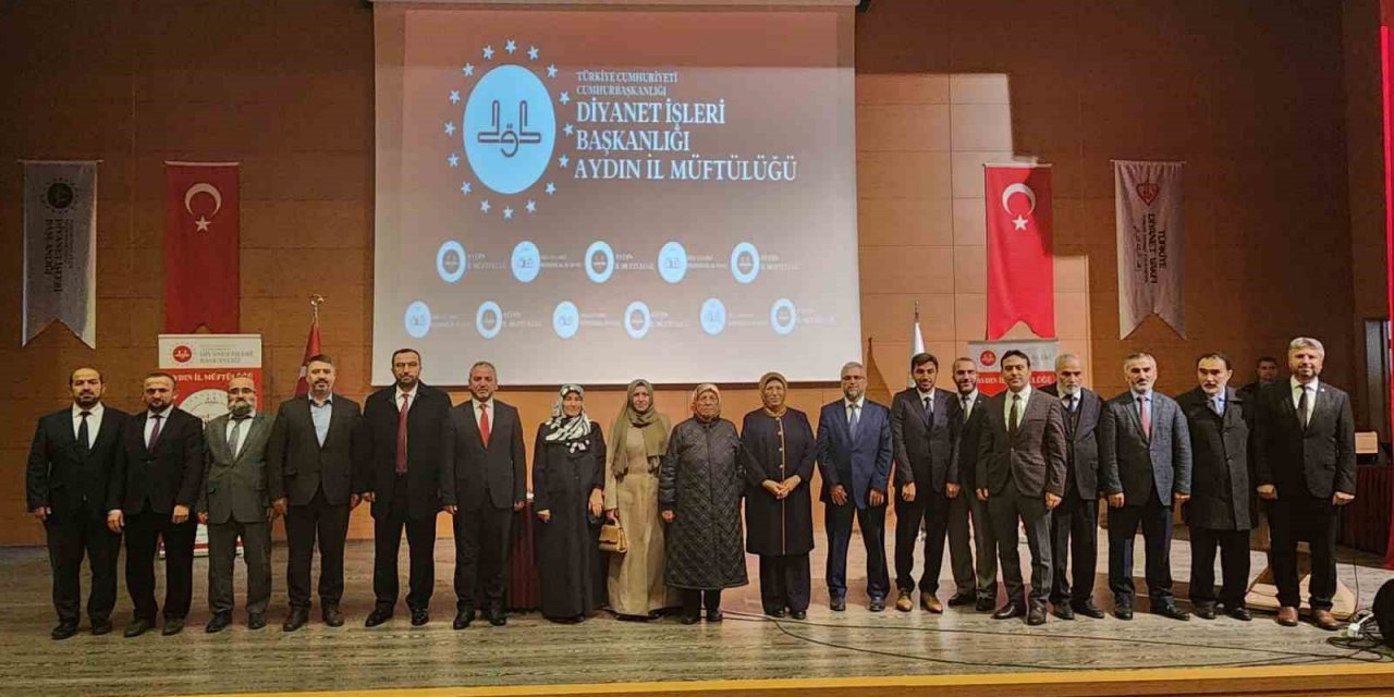 Aydın’da ’Aileyi Ayakta Tutan Değerler’ konferansı verildi