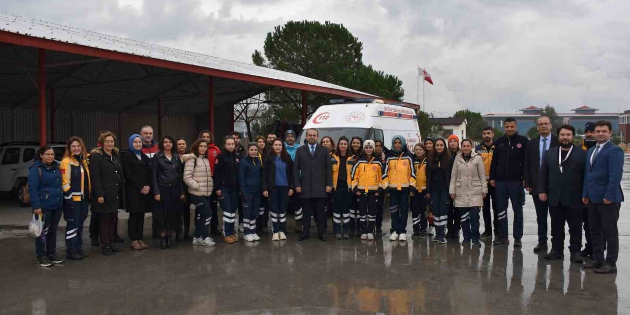 Aydın Sağlık Müdürü Şenkul: “Hastayı en kısa zamanda, en yakın sağlık tesisine ulaştırmak önemli”