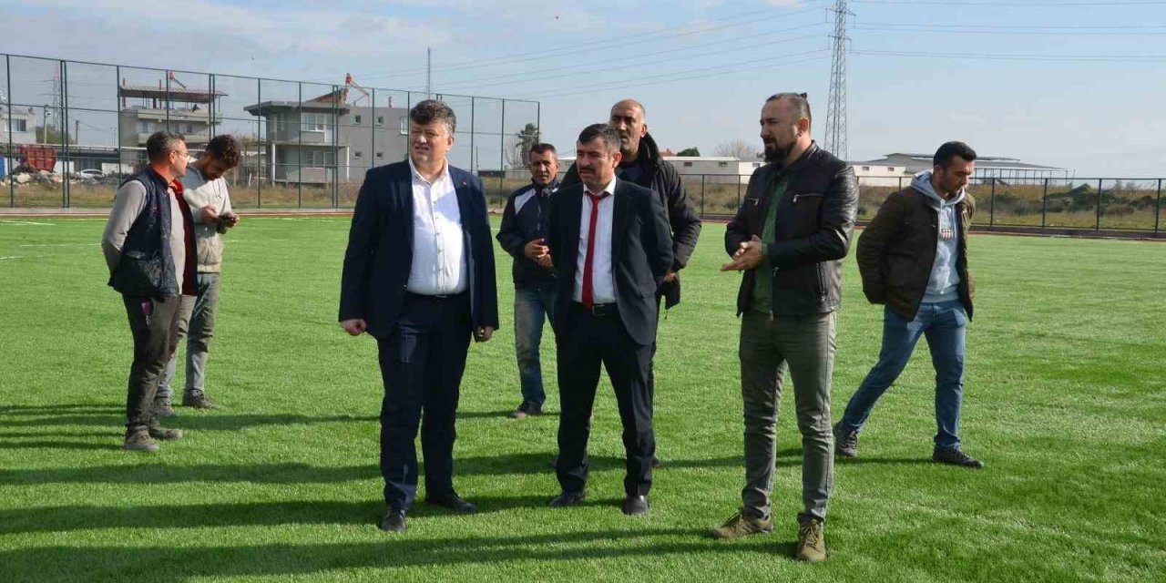 Sazlı sahası yenileniyor