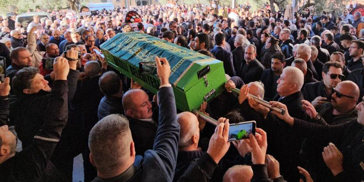 Motosiklet kazasında ölen Öğünçlü, son yolculuğuna uğurlandı