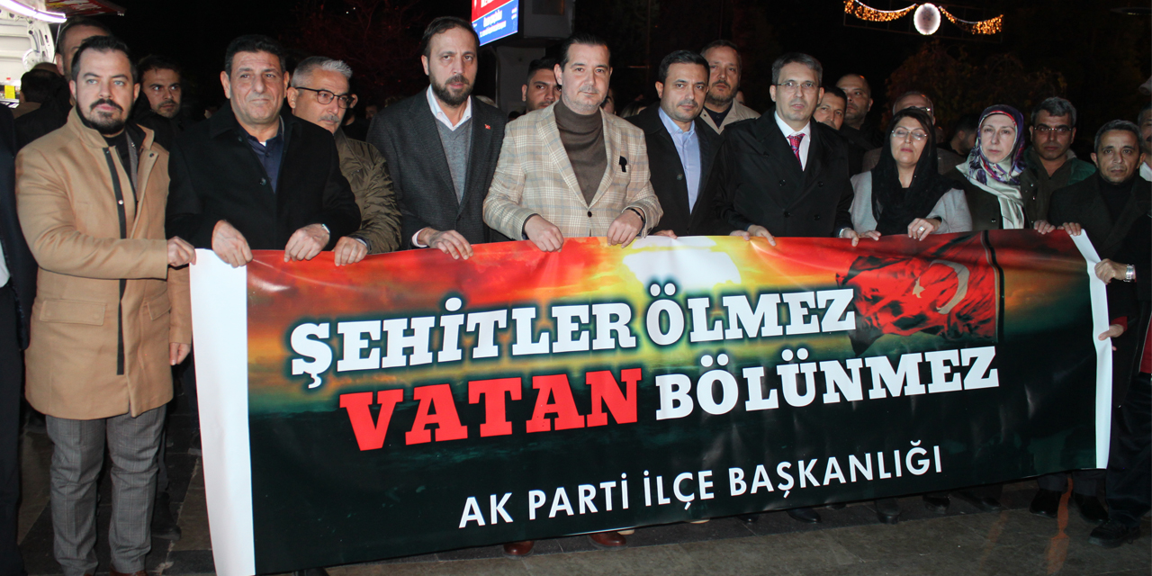 Efeler AK Parti şehitleri andı