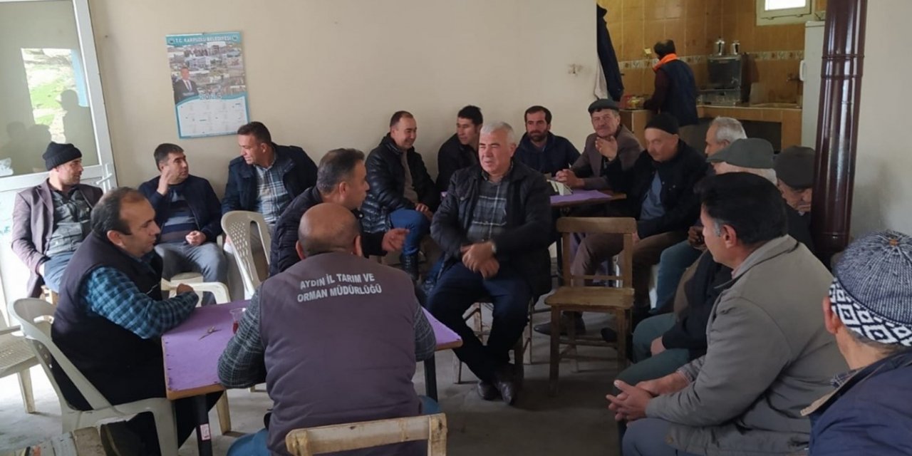 Karpuzlu’da çiftçilere ’süt hijyeni ve hayvancılık destekleri’ anlatıldı