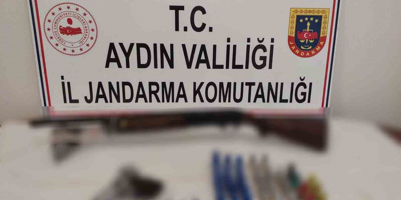Söke’de silah kaçakçılığı operasyonu