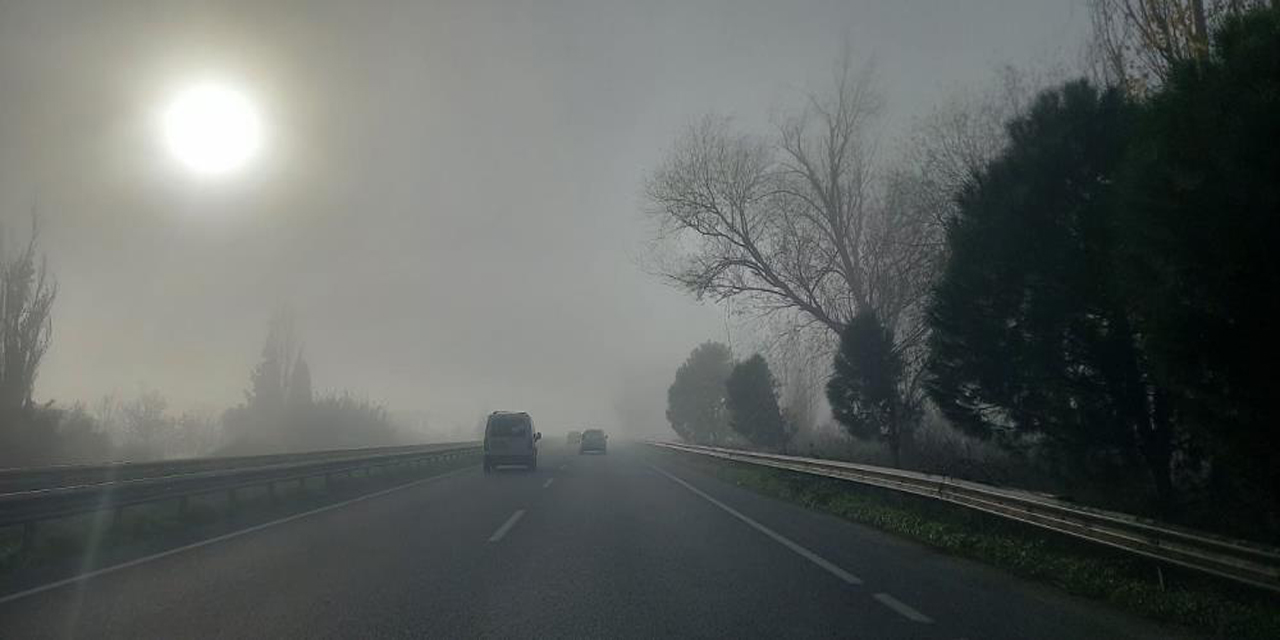 Aydın’da ulaşıma sis engeli