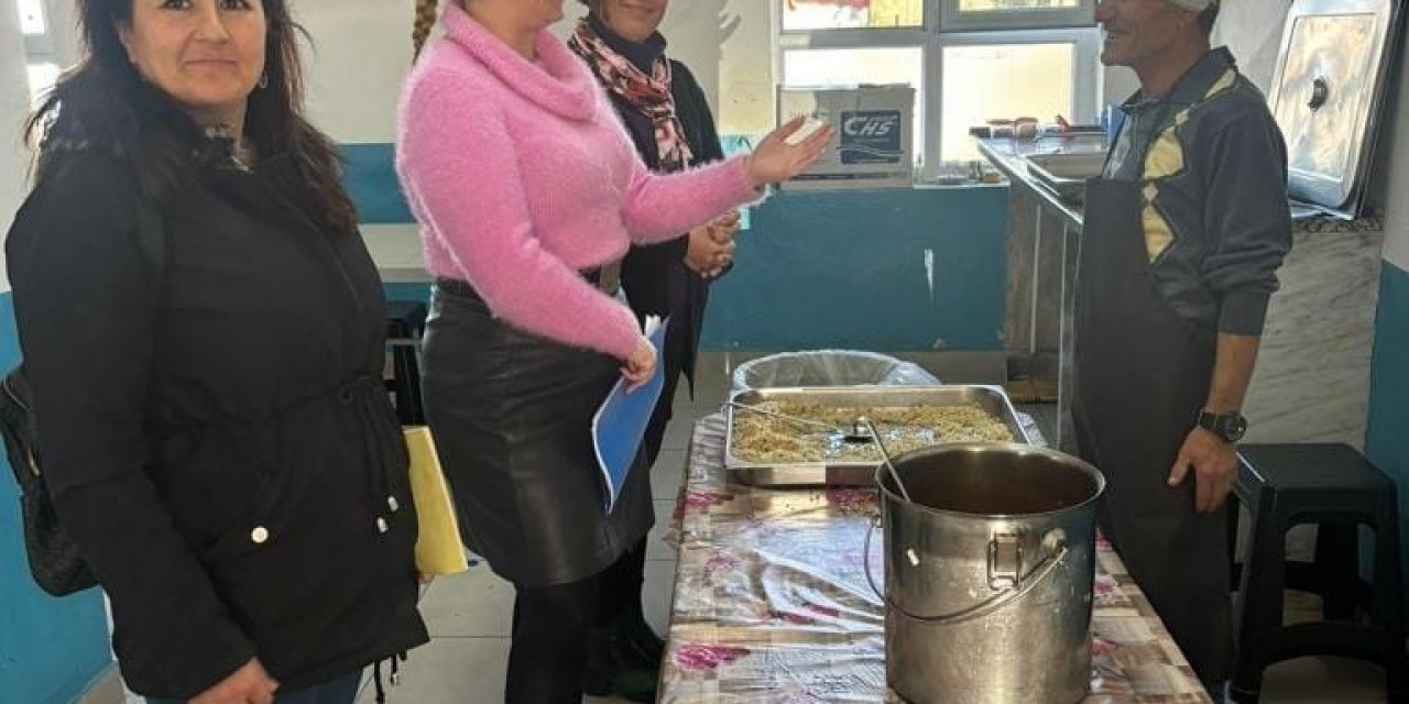 Seydikemer’de kantin ve yemekhaneler denetlendi