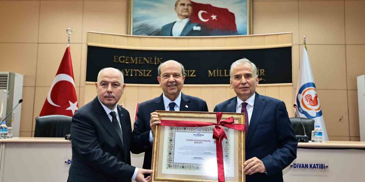 KKTC Cumhurbaşkanı Tatar, Denizlili oldu