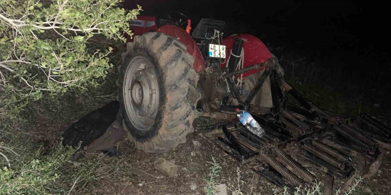 Datça’da traktör kazası: 1 ölü
