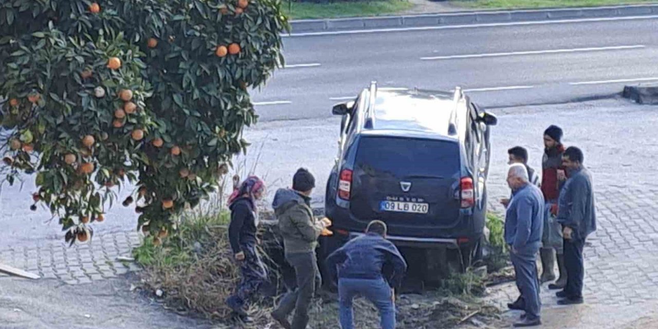 Aydın’da dikkatsizlik kaza getirdi