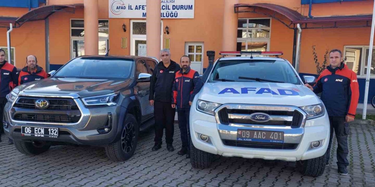 Aydın AFAD’a yeni arazi aracı