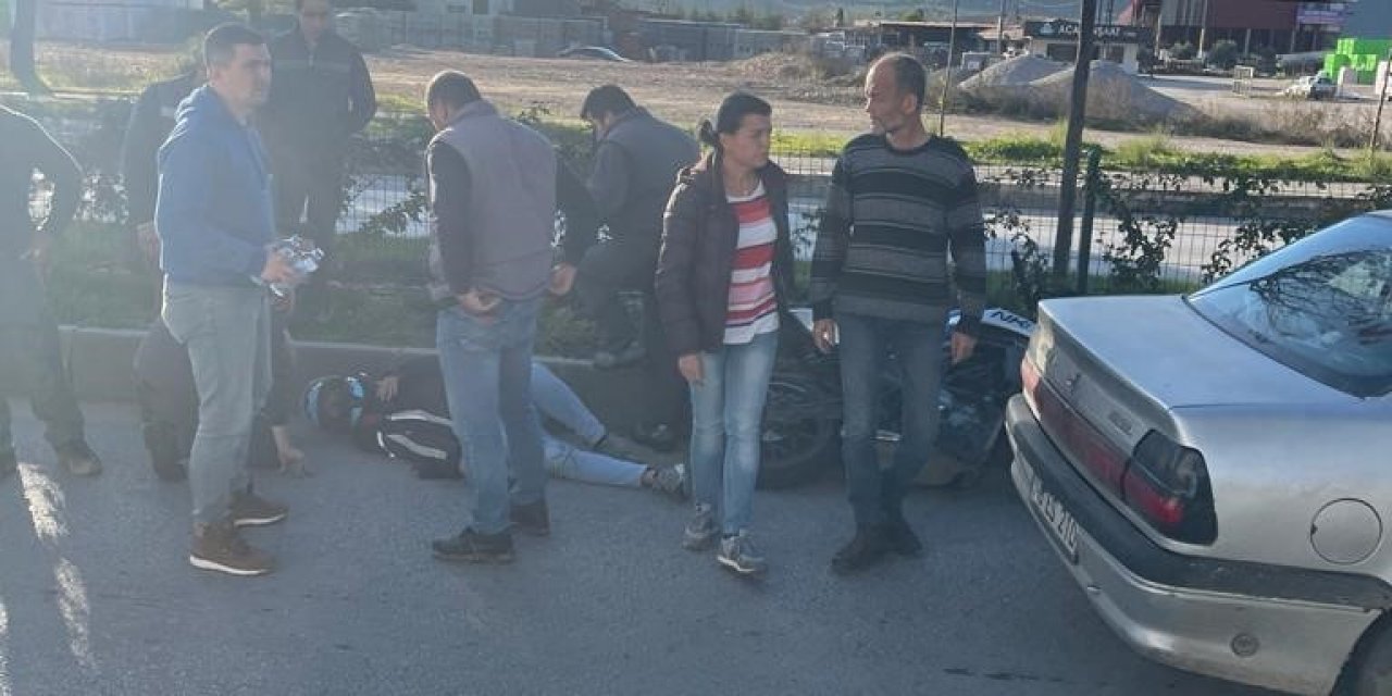 Menteşe’de trafik kazası: 1 yaralı