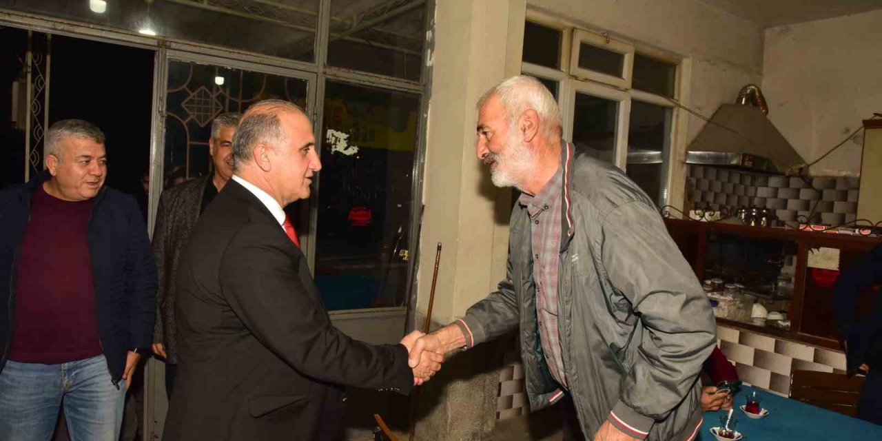 İncirliova Belediye Başkanı Kaya mahallelerde vatandaşlarla buluşuyor