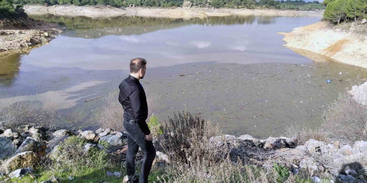 Bodrum’un içme suyunun karşılandığı Geyik Barajı’nda kirlilik